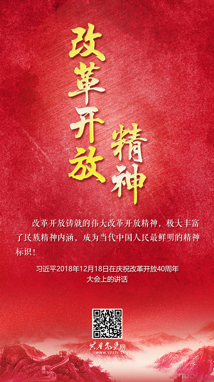 改革开放精神
